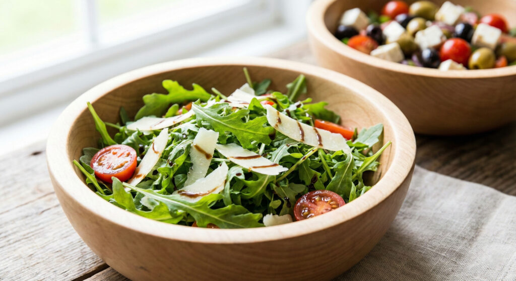 Crisp Salads That Balance the Bite