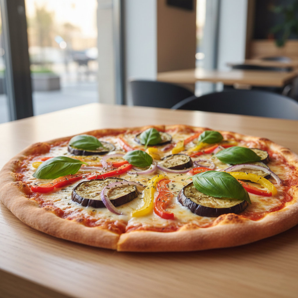 Halal and vegan pizza options in Soho London
