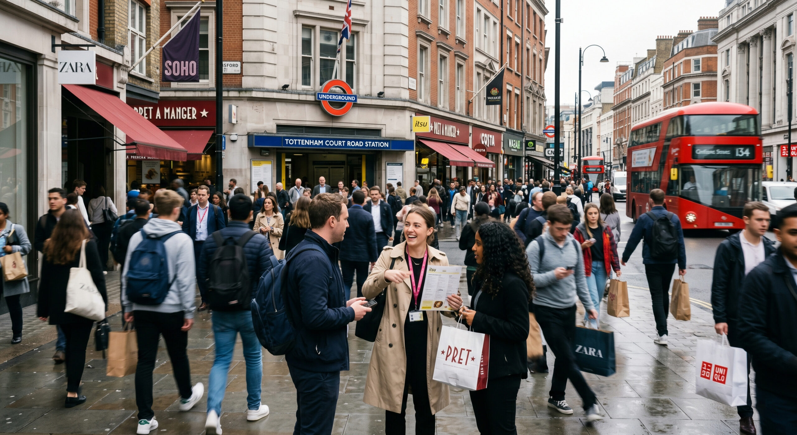 Best Lunch Spots Near Tottenham Court Road Station