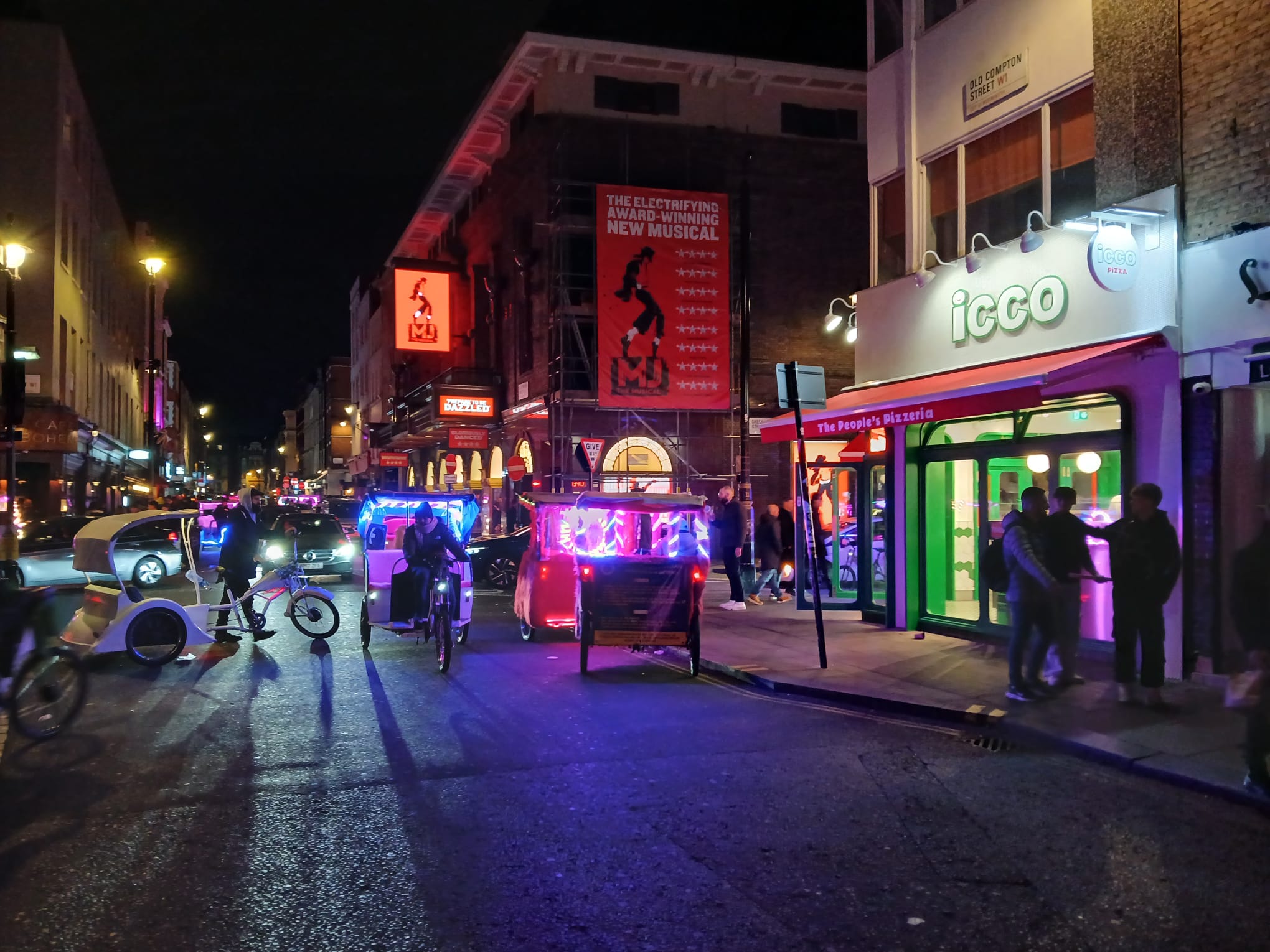 ICCO Pizza on Greek Street