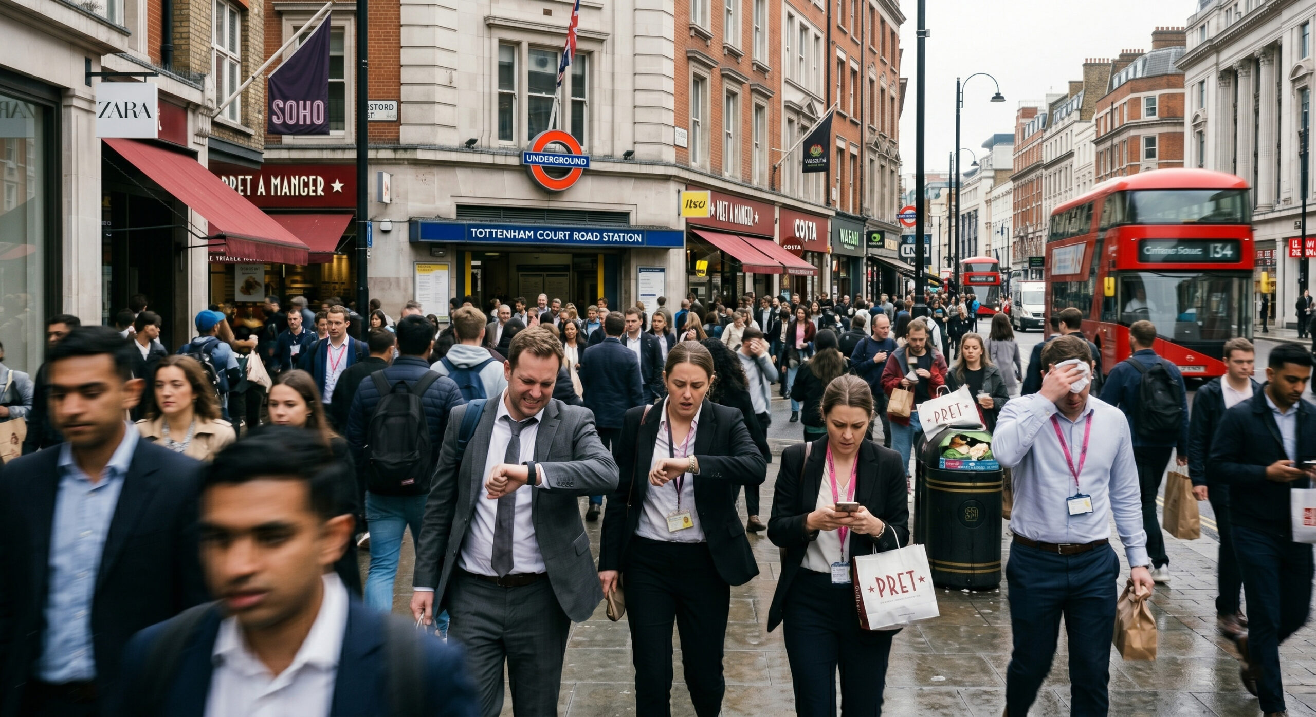 The Lunchtime Rush Problem