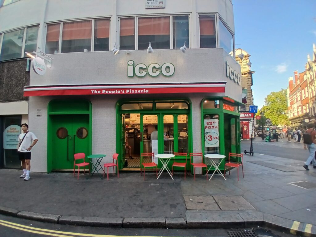 Hidden local restaurant on a quiet Soho street