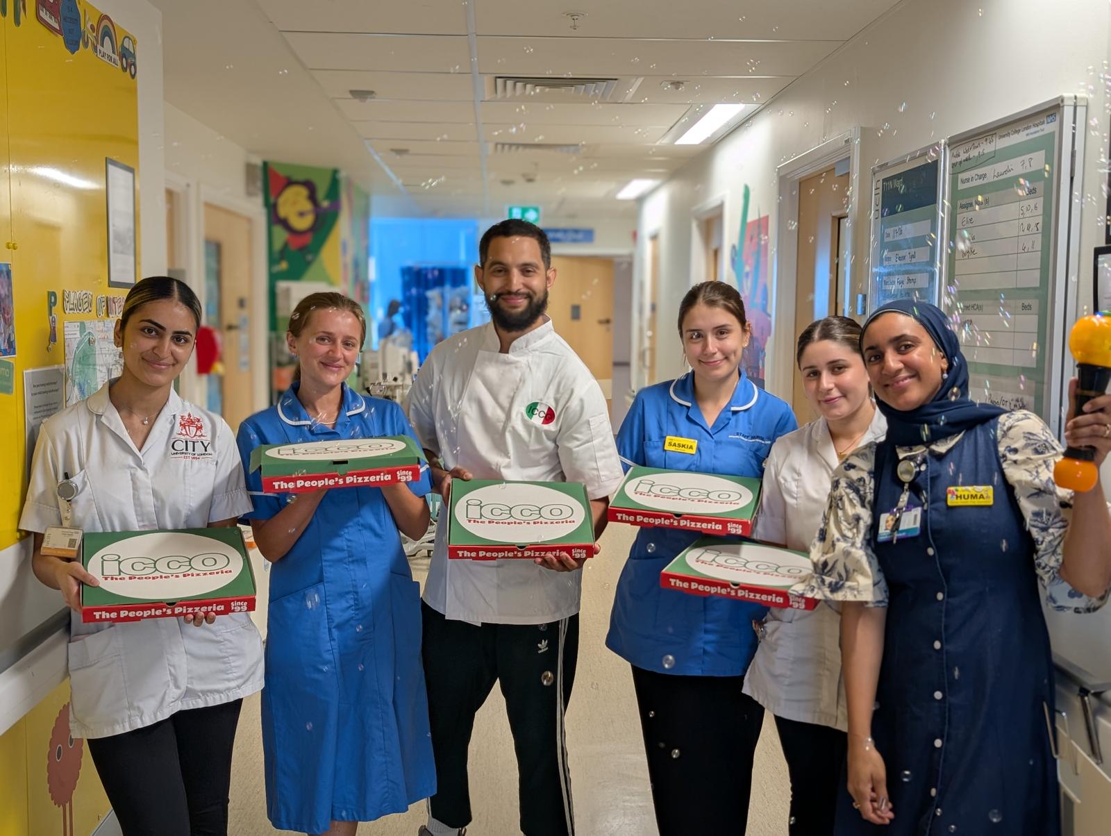 ICCO Pizza community support