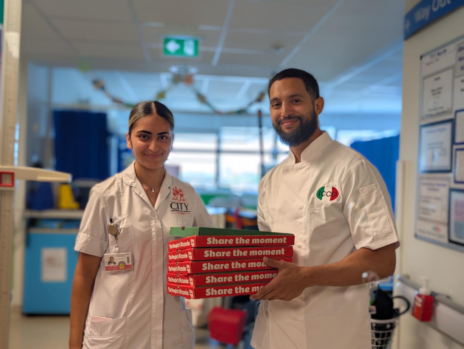 ICCO Pizza community support